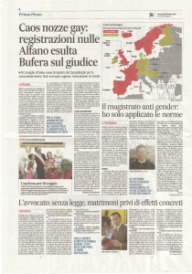 il-messaggero-28-10-2015-210x300 L'avvocato: senza legge matrimoni privi di effetti concreti